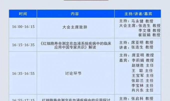 紅細(xì)胞壽命測(cè)定在血液系統(tǒng)疾病中的臨床應(yīng)用學(xué)術(shù)交流會(huì)議 （全國(guó)專家共識(shí)巡講甘青寧站）圓滿召開